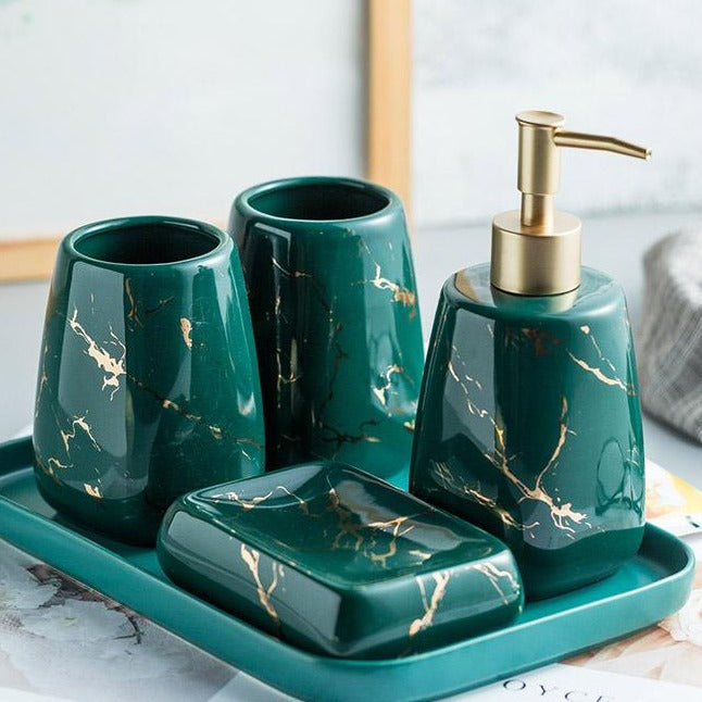 Ensemble d'accessoires de salle de bain Mariani 5 pièces