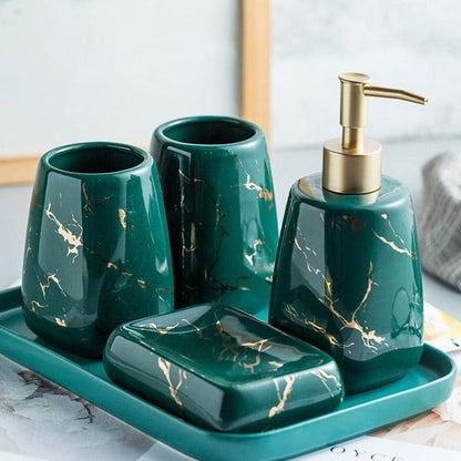 Ensemble d'accessoires de salle de bain Mariani 5 pièces