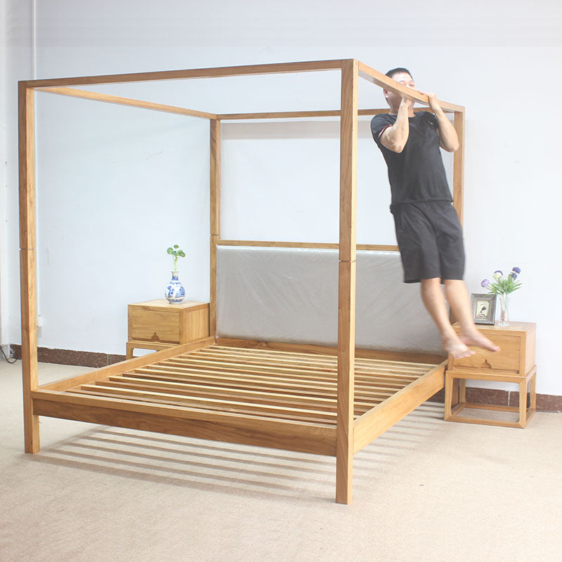 Lit à baldaquin à 4 colonnes Mandarin Oriental Shanghai Country (précommande uniquement)