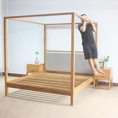 Lit à baldaquin à 4 colonnes Mandarin Oriental Shanghai Country (précommande uniquement)