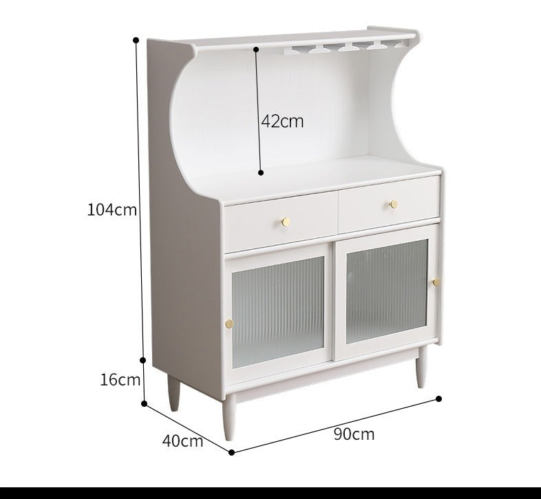 Buffet scandinave ADELAIDE en bois massif (4 couleurs, 2 tailles)