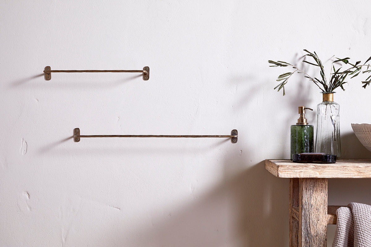 Barre de suspension pour salle de bain Olani - Laiton antique