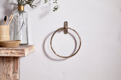 Anneau porte-serviettes Olani - Laiton antique