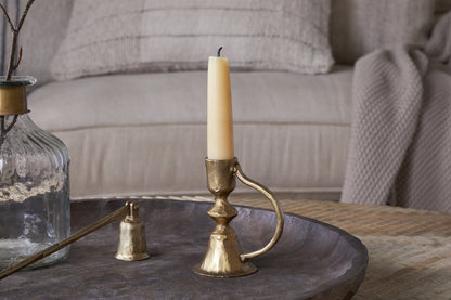 Bougeoir Prema - Laiton antique