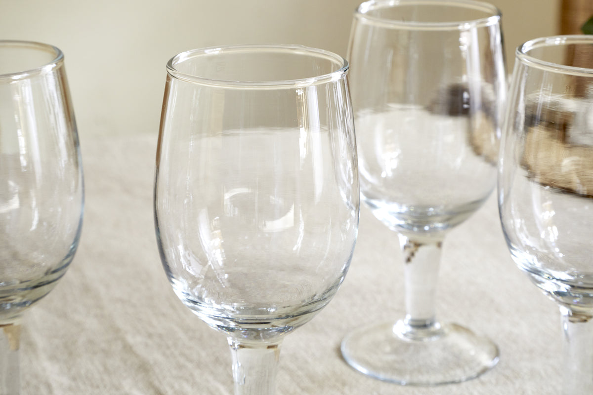 Verre à vin Pani - Transparent (lot de 4)