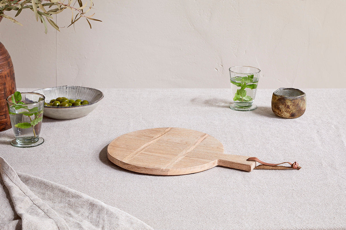 Planche à pizza à panneaux Pijja - Naturel