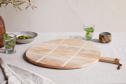 Planche à pizza à panneaux Pijja - Naturel