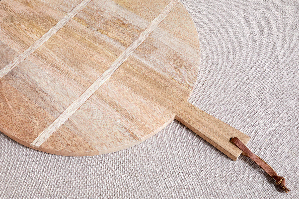 Planche à pizza à panneaux Pijja - Naturel