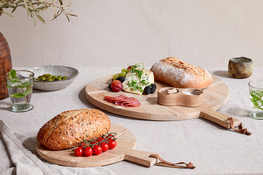 Planche à pizza à panneaux Pijja - Naturel