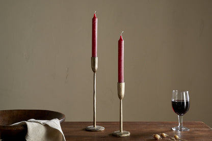 Bougie rustique au soja – Cerise foncée (lot de 2)