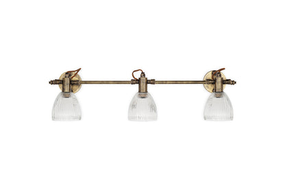 Barre de spots de plafond Rarni - Laiton antique