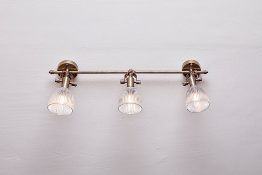 Barre de spots de plafond Rarni - Laiton antique