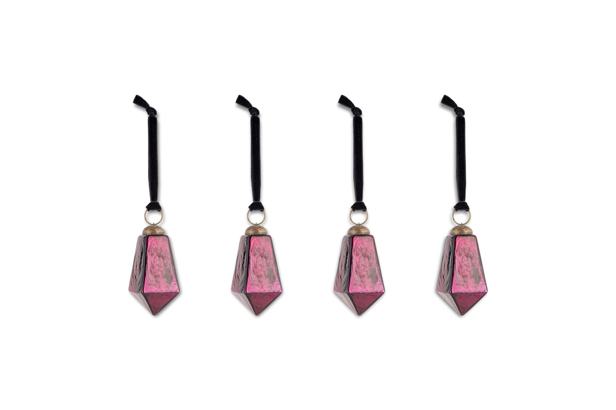 Boules Ratnam - Rubis grand format (lot de 4)