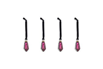 Boules Ratnam - Rubis Petit (Lot de 4)