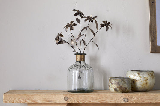 Tige de fleur Svara - Laiton antique