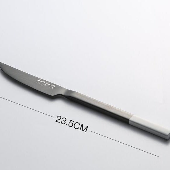 Ensemble de couverts en acier inoxydable Glamour