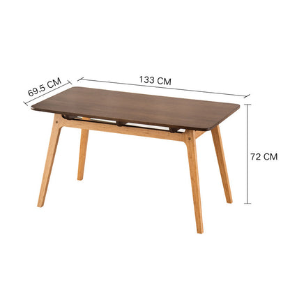 Table à manger en bambou biologique Depue 