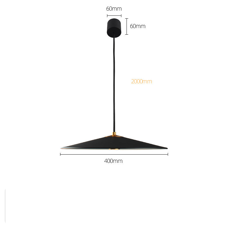 Suspension Fullwood à 1 ampoule et dôme simple 