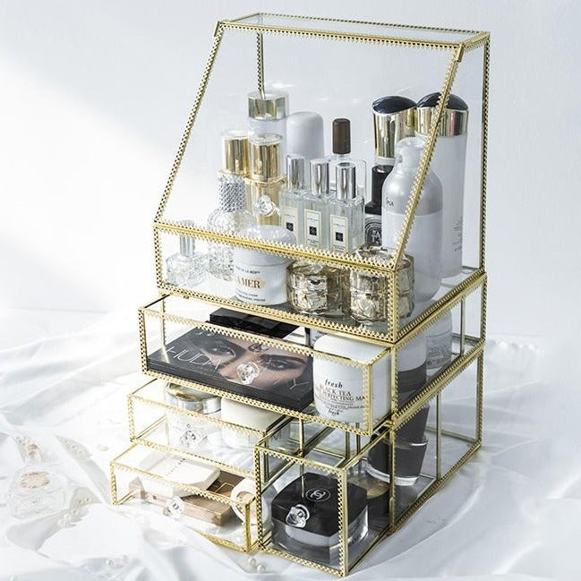 Trousse à cosmétiques à paillettes