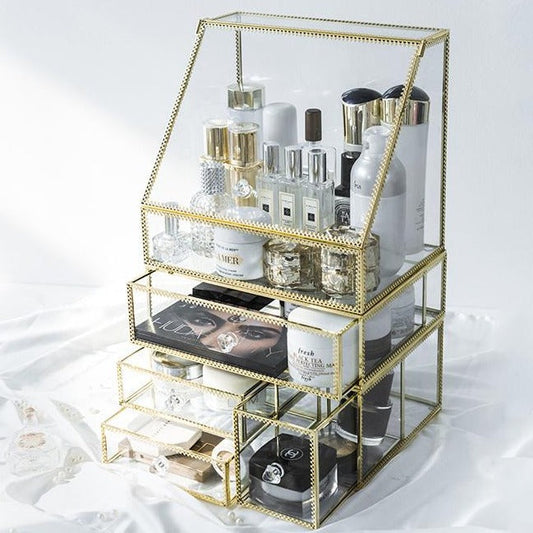 Trousse à cosmétiques à paillettes