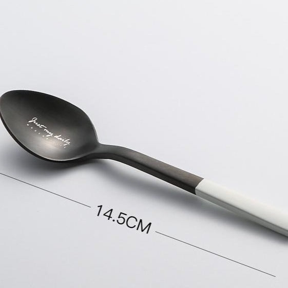 Ensemble de couverts en acier inoxydable Glamour