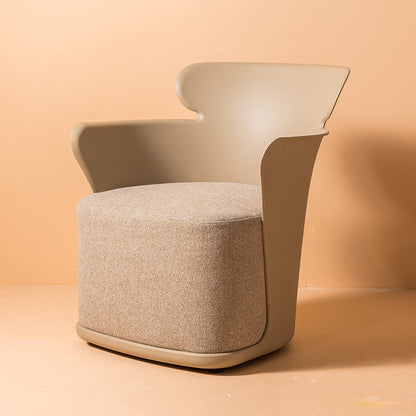 Fauteuil design capitonné Lilly 