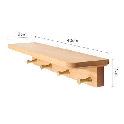 Patère en bois massif Amandra