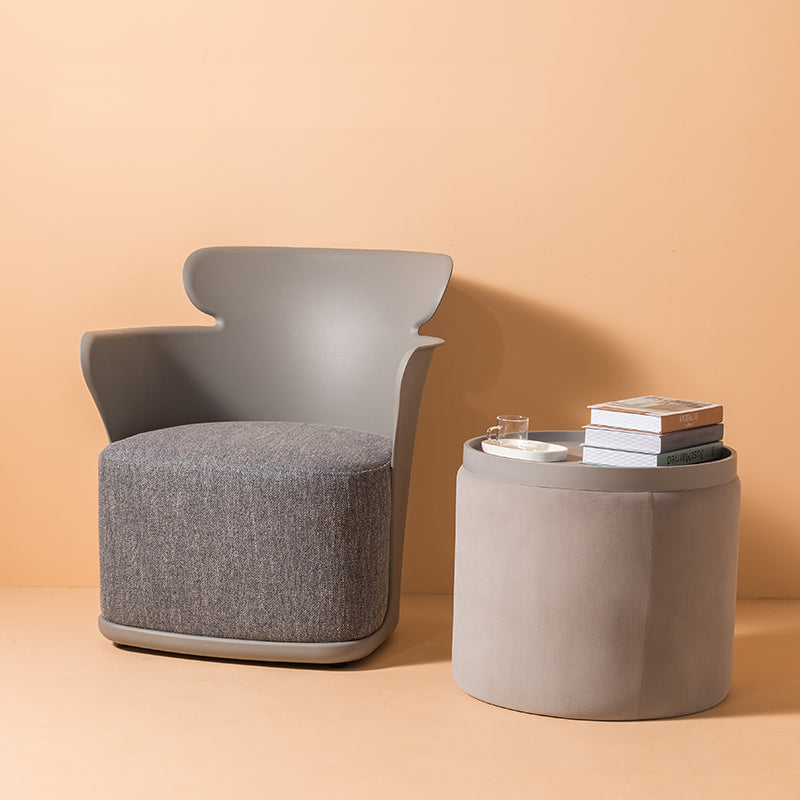 Fauteuil design capitonné Lilly 