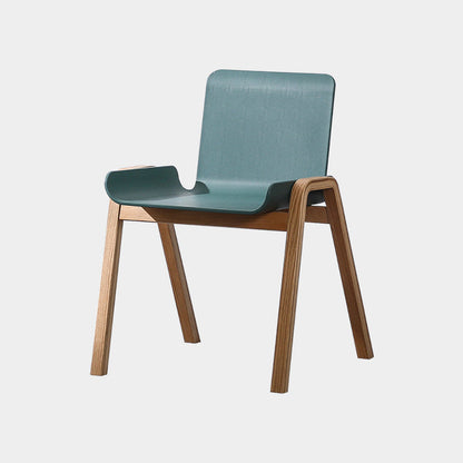 Chaise de salle à manger en bois Alya (lot de 2) 