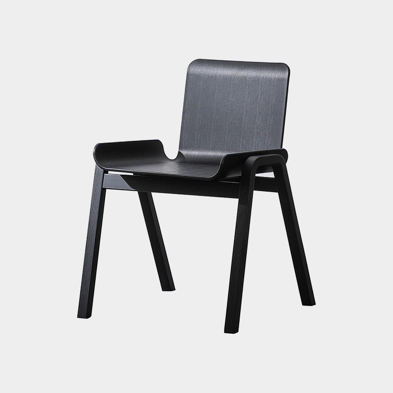 Chaise de salle à manger en bois Alya (lot de 2) 