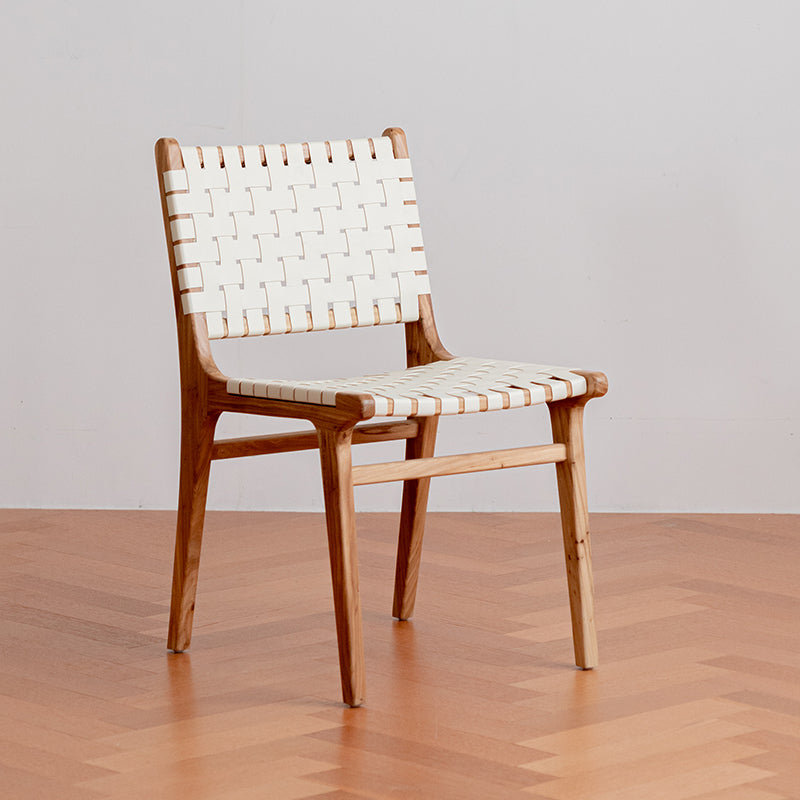 Chaise de salle à manger en similicuir Bloxham 