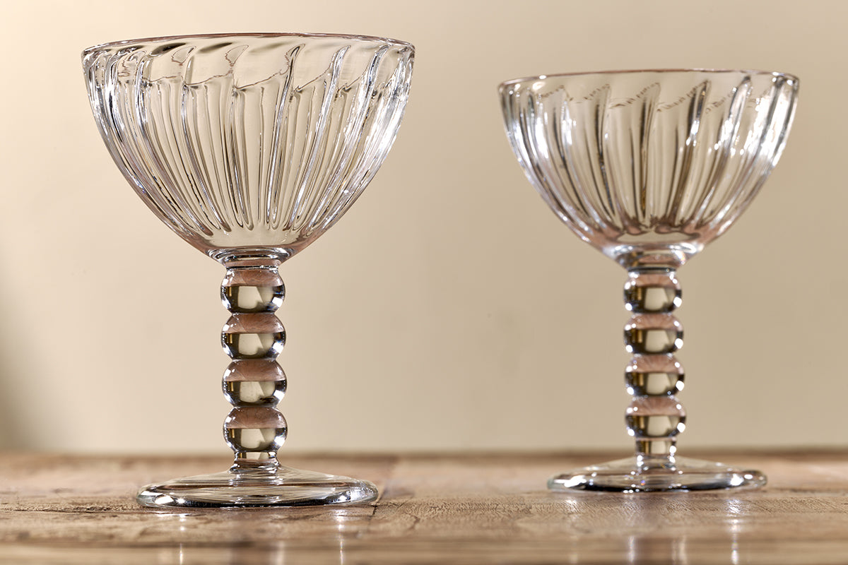 Verre à champagne Santosa - Transparent (Ensemble de 2)