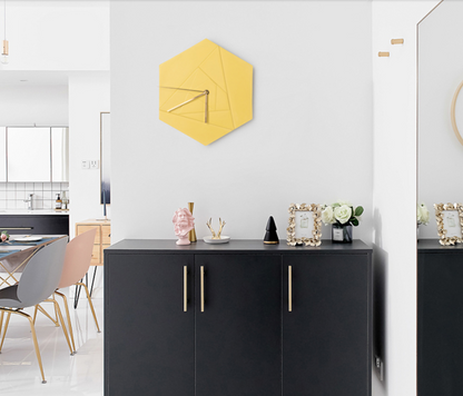 Horloge murale pop style géométrique ALBAN