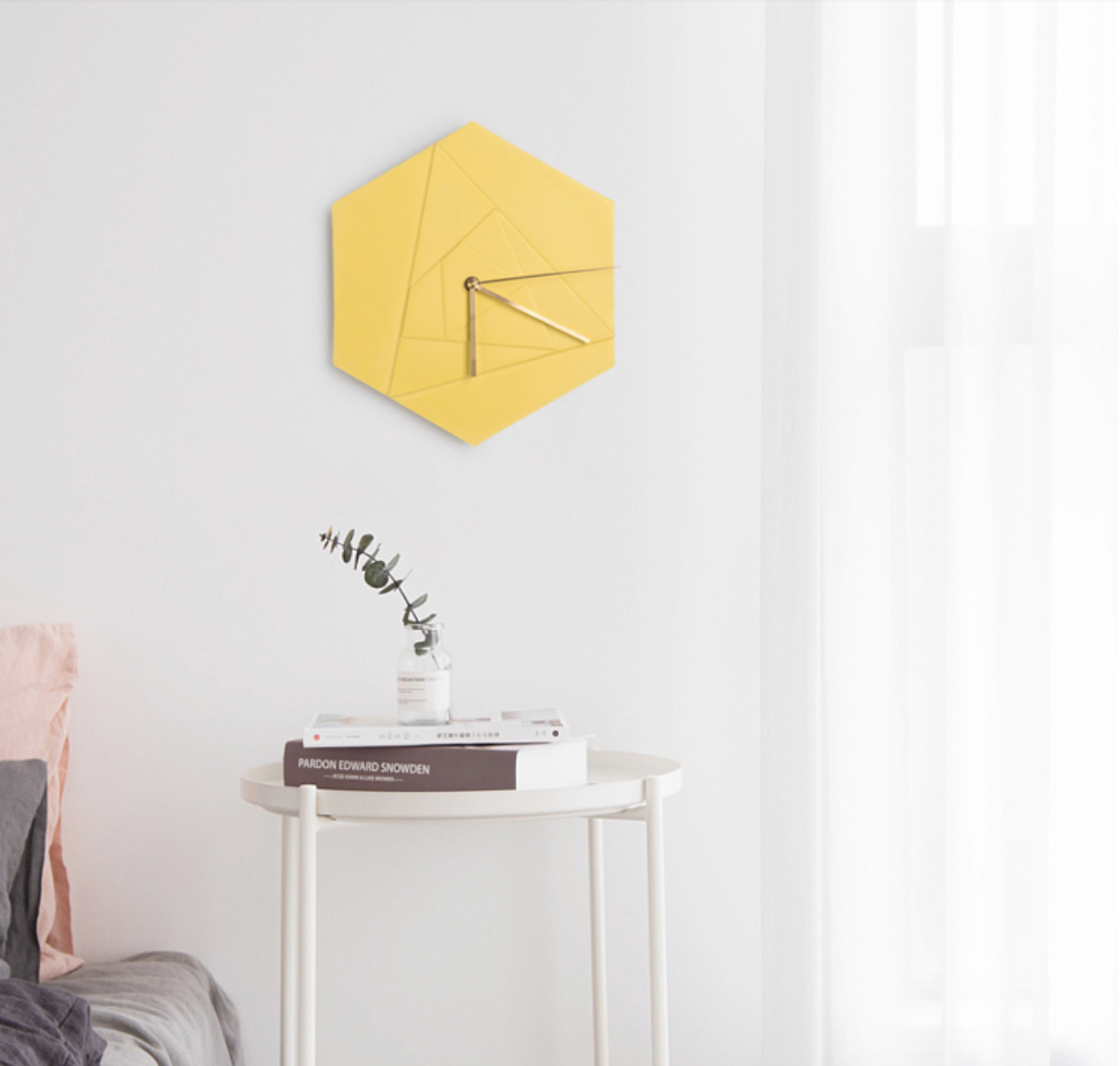 Horloge murale pop style géométrique ALBAN