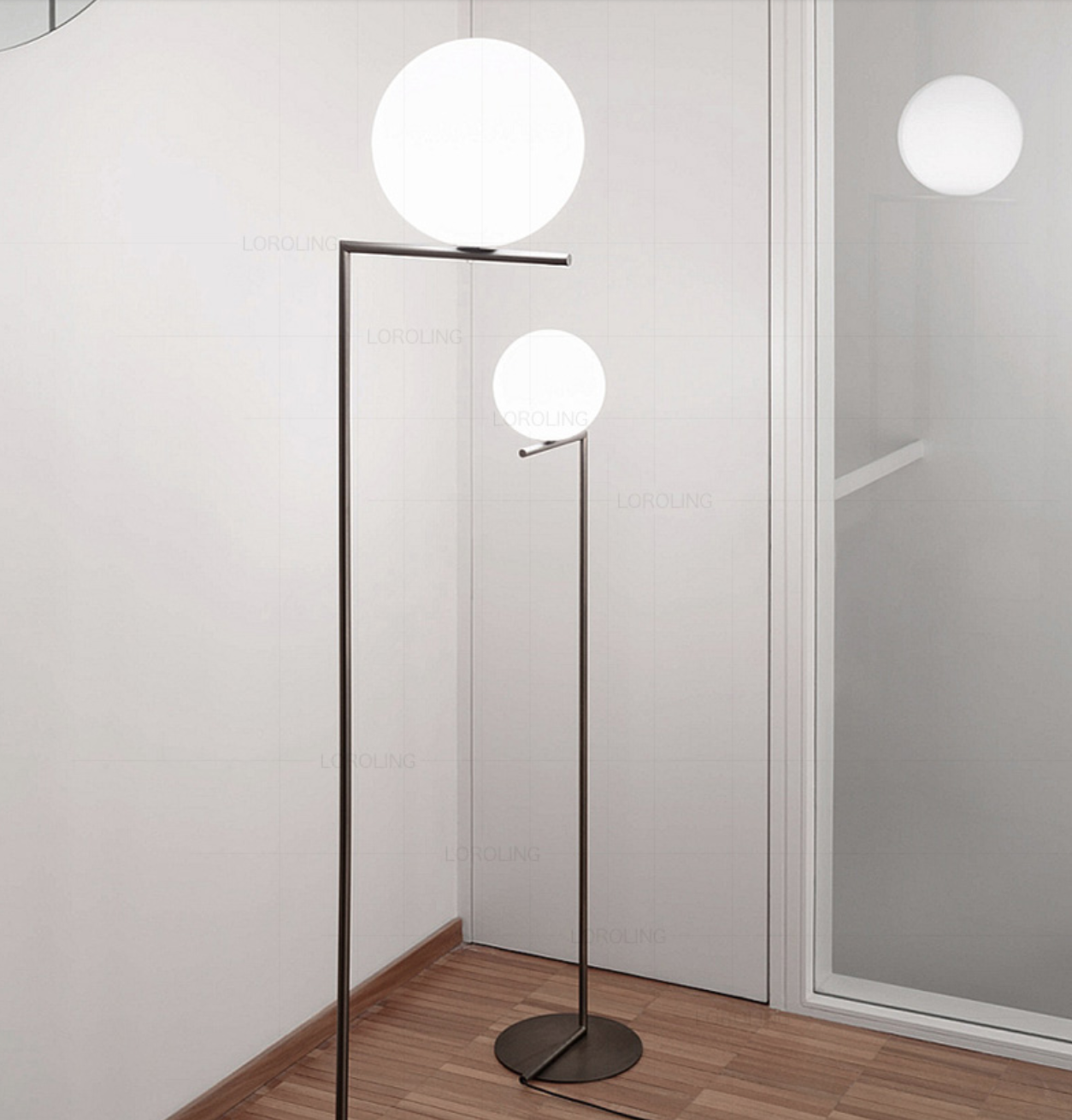 Lampe de table LED contemporaine GABRIEL Full Moon