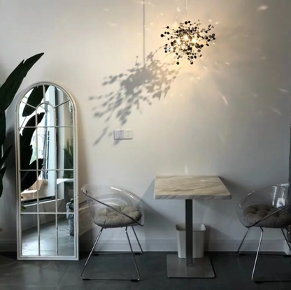 Miroir de fenêtre arqué vintage LILIAN