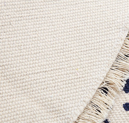 Tapis ronds en fleurs de lotus