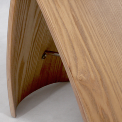 Tabouret d'appoint papillon en bois courbé