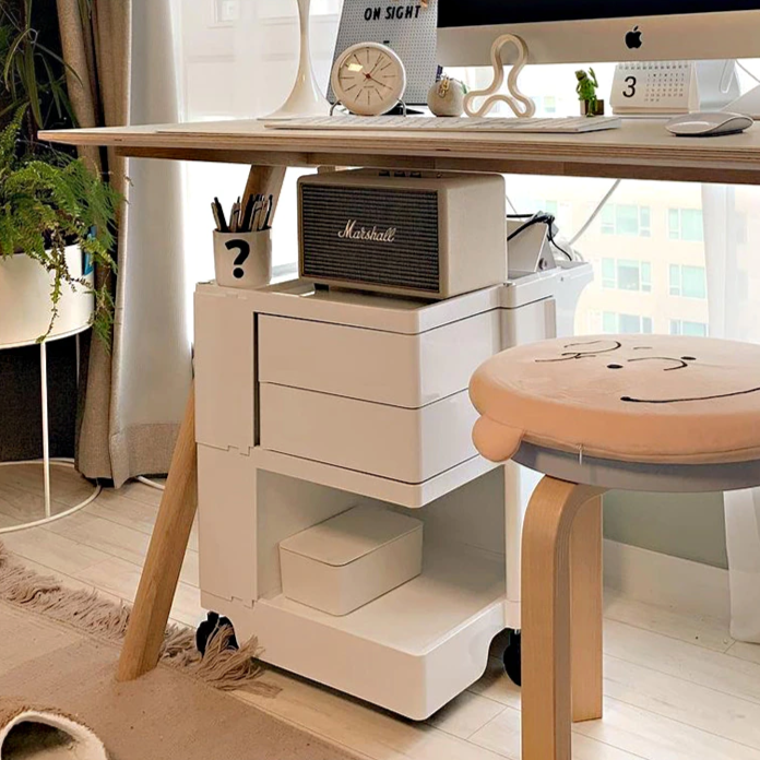 Chariot de rangement à 2/3 niveaux 