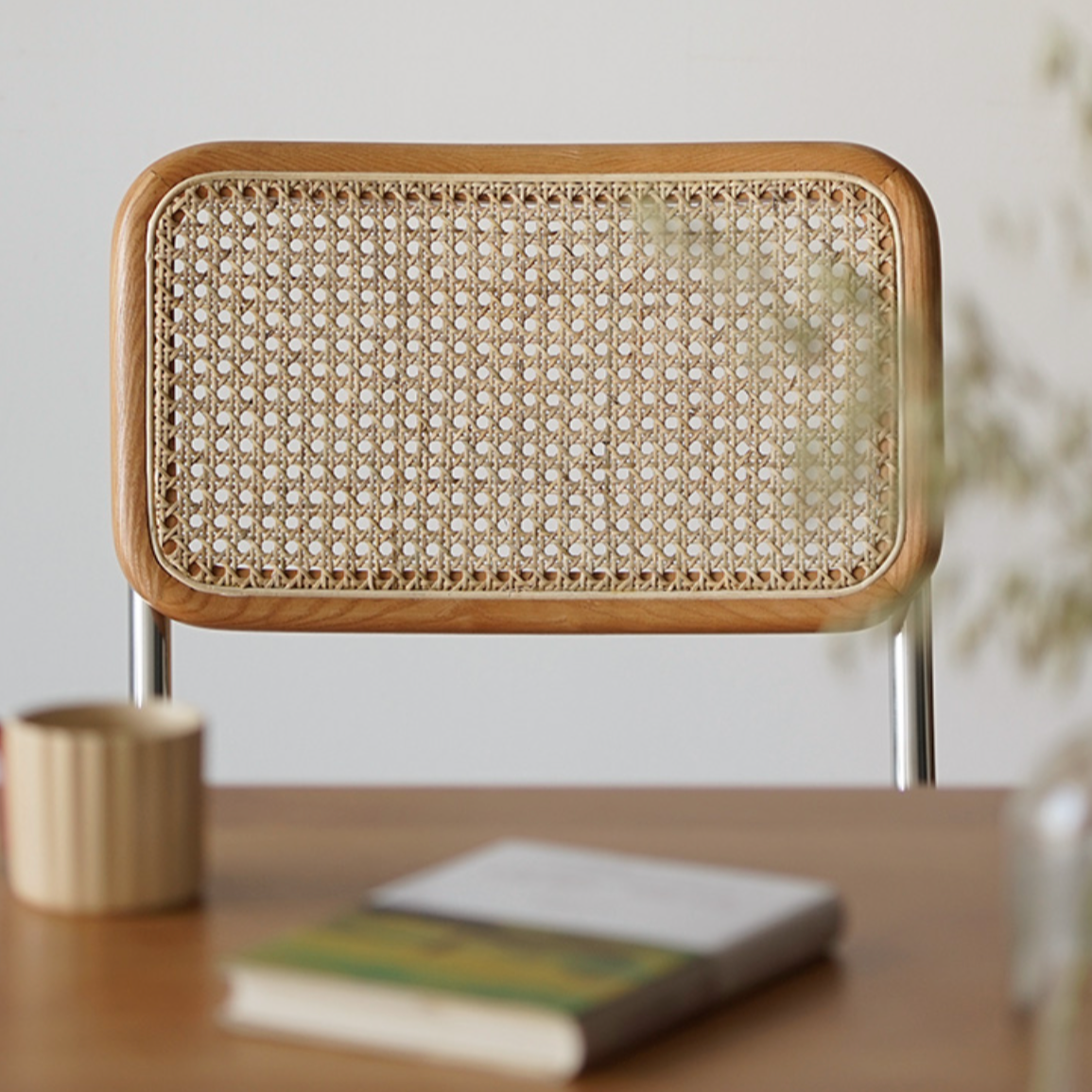 Chaise d'appoint en cuir véritable Londyn (lot de 2) 