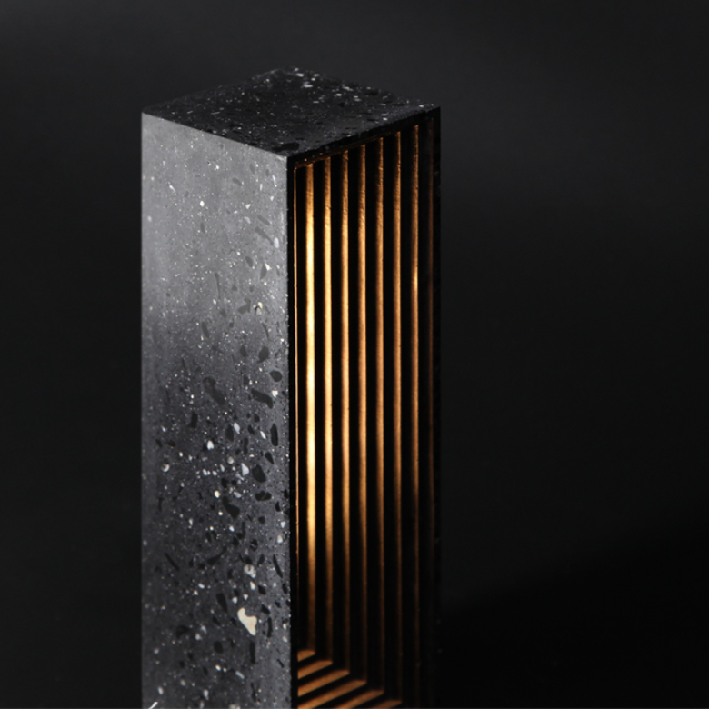 Larde répandant la lumière nocturne