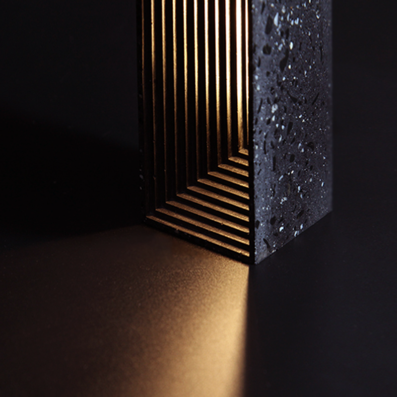 Larde répandant la lumière nocturne