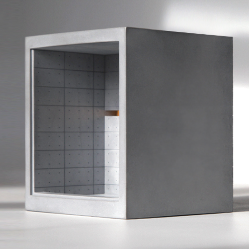 Veilleuse en béton Église de la Lumière