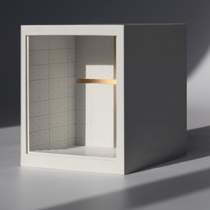 Veilleuse en béton Église de la Lumière