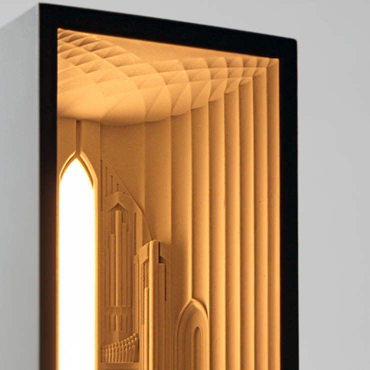 Veilleuse en béton Hallgrimskirkja