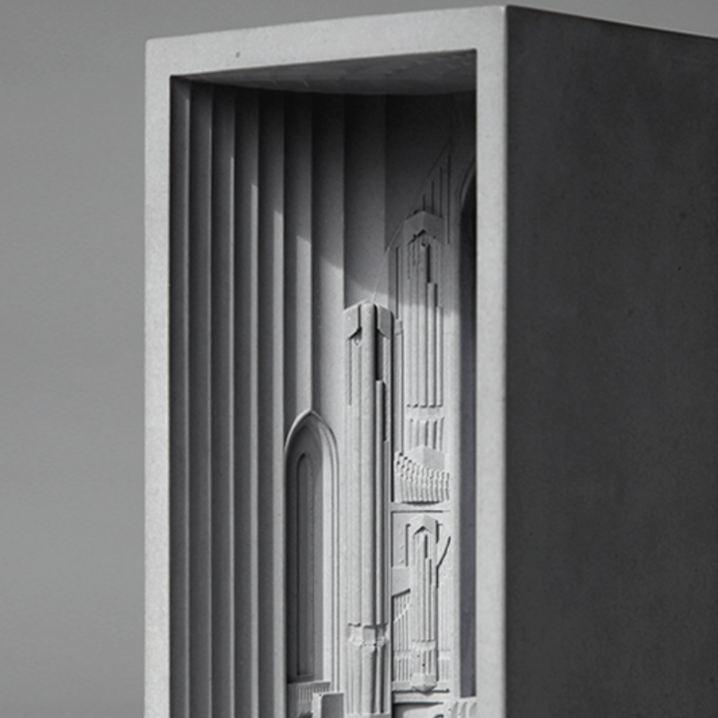 Veilleuse en béton Hallgrimskirkja