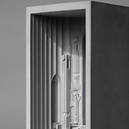 Veilleuse en béton Hallgrimskirkja