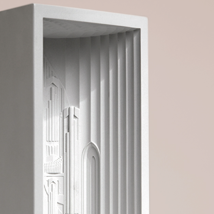 Veilleuse en béton Hallgrimskirkja