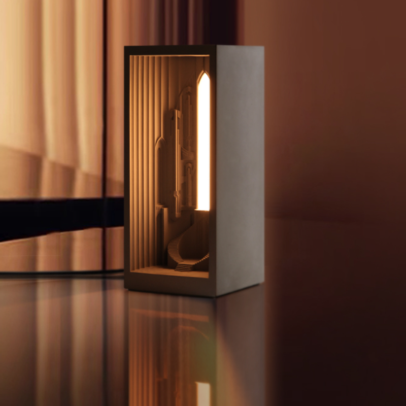 Veilleuse en béton Hallgrimskirkja