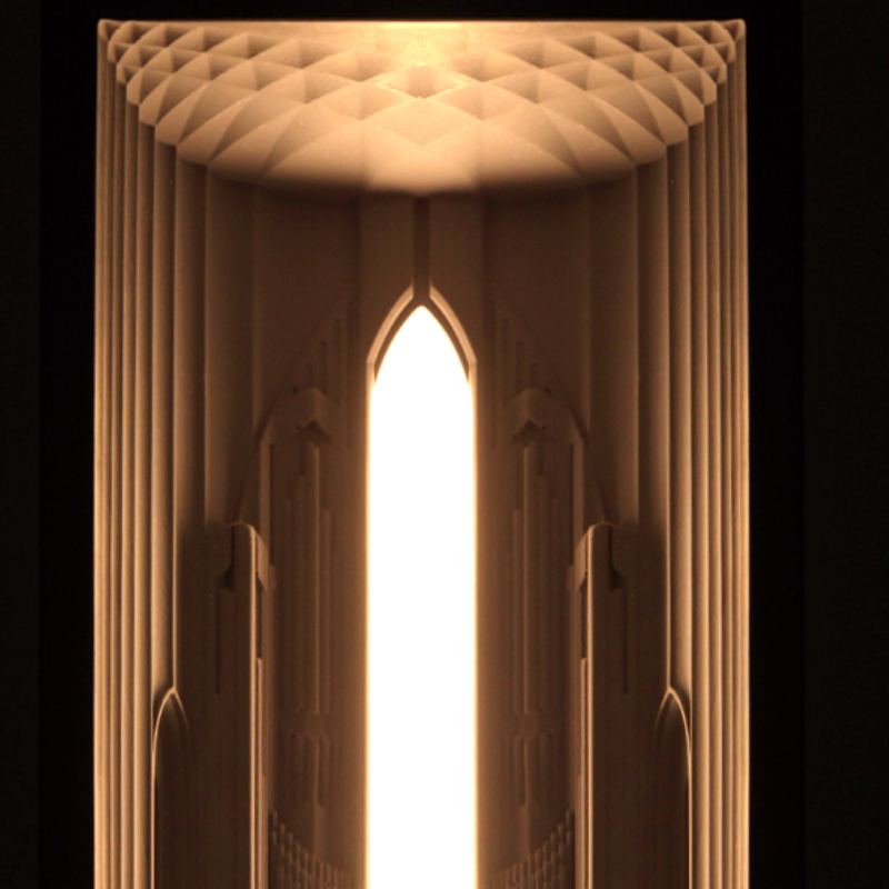 Veilleuse en béton Hallgrimskirkja